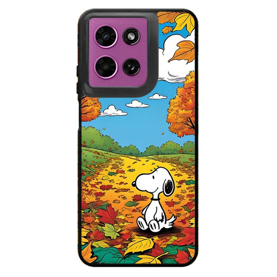 Snoopy Autumn Motorola Moto G 2026 Case