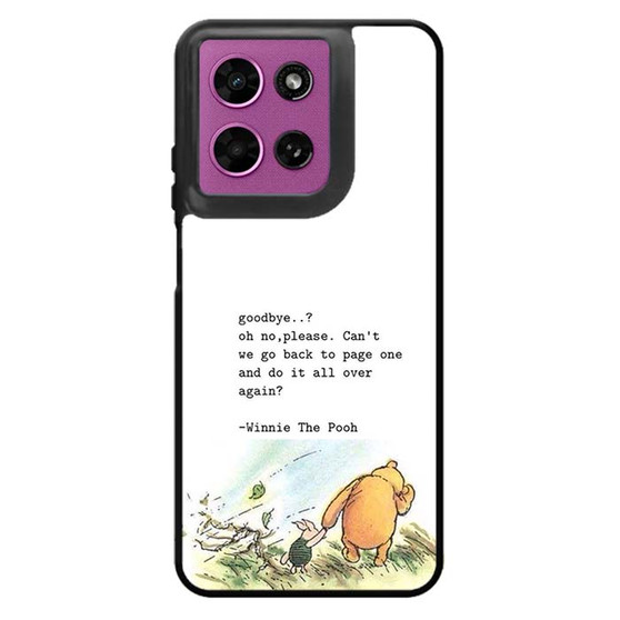 Winnie the pooh goodbye Motorola Moto G 2026 Case