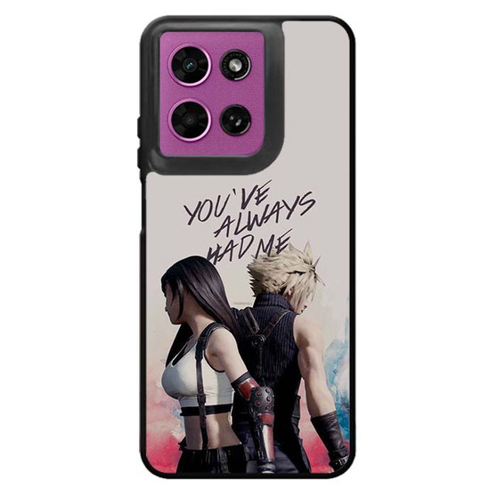 Final Fantasy VII Cloud and Tifa Motorola Moto G 2026 Case