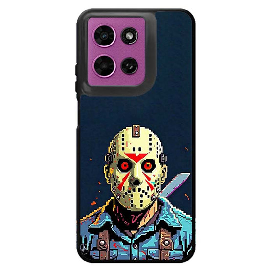 Friday the 13th Jason Voorhees Pixel Art Motorola Moto G 2026 Case