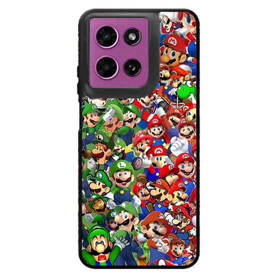 Mario Luigi Collages Motorola Moto G 2026 Case