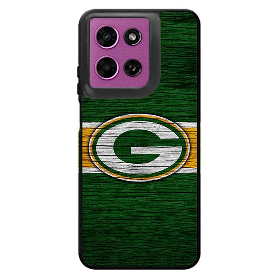 Green Bay Packer Wooden Style Motorola Moto G 2026 Case