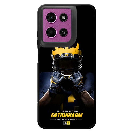 Michigan Wolverines Enthusiasm Motorola Moto G 2026 Case