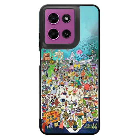 Spongebob Squarepants All Characters Motorola Moto G 2026 Case