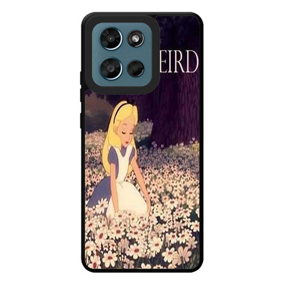 alice in wonderland stay weird Motorola Moto G Play 2026 Case