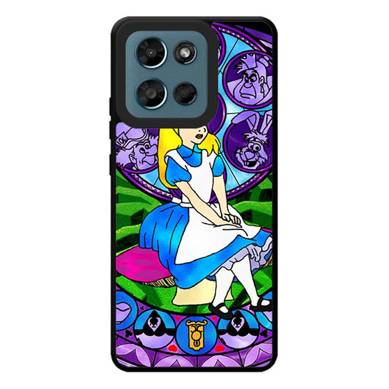 alice stained glass Motorola Moto G Play 2026 Case