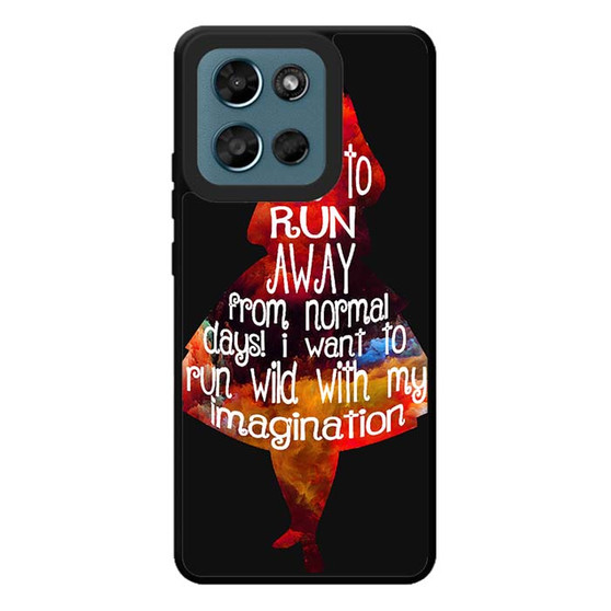 Alice's Quotes Motorola Moto G Play 2026 Case
