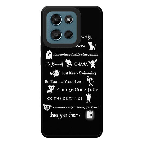 All Disney QUOTES Motorola Moto G Play 2026 Case