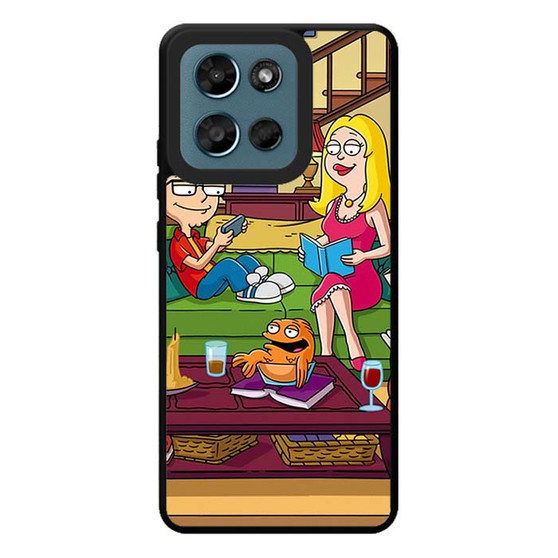 American Dad Cartoon Motorola Moto G Play 2026 Case