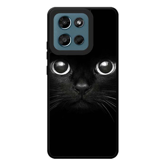 black cat Motorola Moto G Play 2026 Case