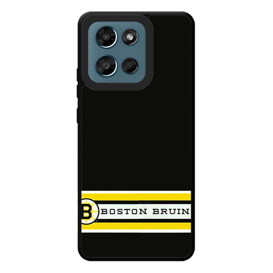 Boston Bruins 3 Motorola Moto G Play 2026 Case