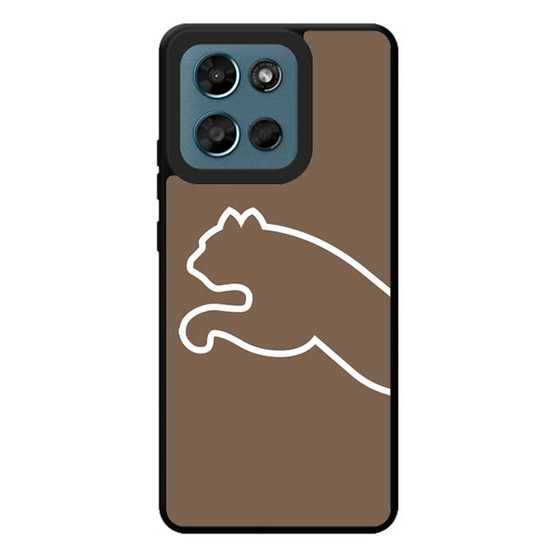 brown puma half logo Motorola Moto G Play 2026 Case