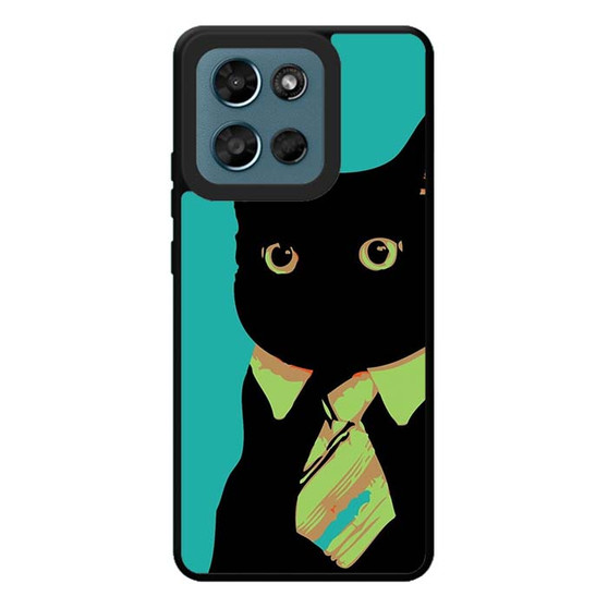 Business Cat Motorola Moto G Play 2026 Case
