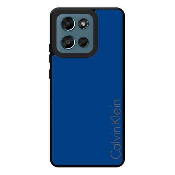 Calvin Klein Blue Motorola Moto G Play 2026 Case