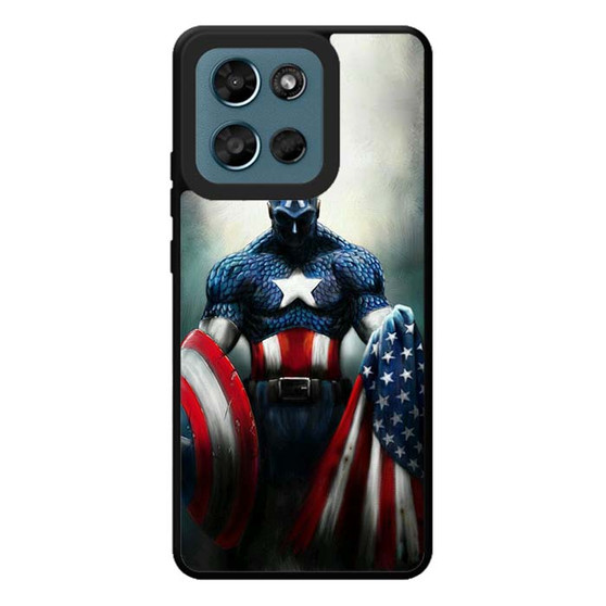 Captain America Art Motorola Moto G Play 2026 Case
