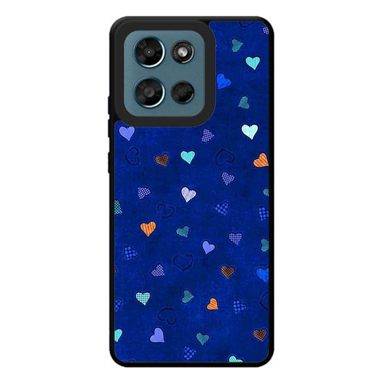 Heart in Blue Motorola Moto G Play 2026 Case