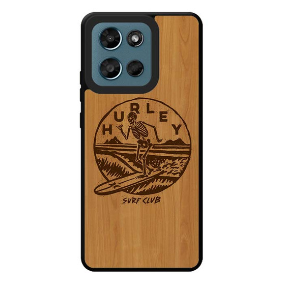 Hurley Wood Art Motorola Moto G Play 2026 Case