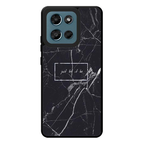 Just Let It Be Quote Motorola Moto G Play 2026 Case