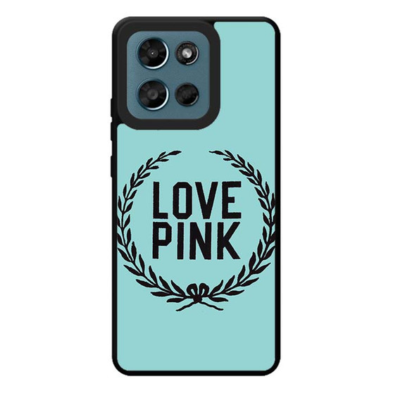 Love Pink Blue Motorola Moto G Play 2026 Case