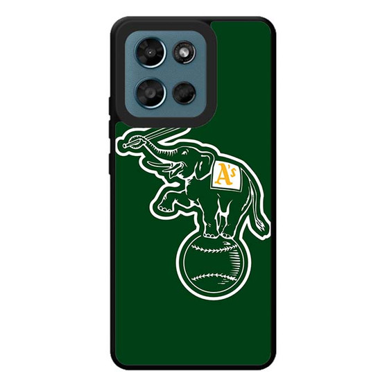 Oakland Athletics Elephant Logo Motorola Moto G Play 2026 Case