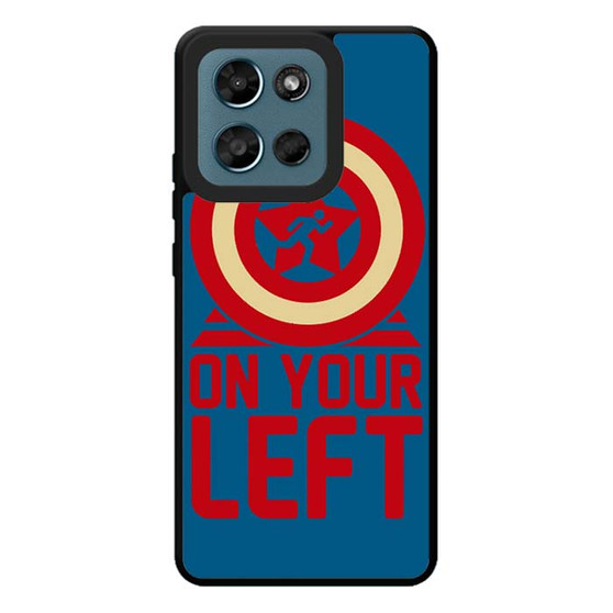 On your left captain america 2 Motorola Moto G Play 2026 Case