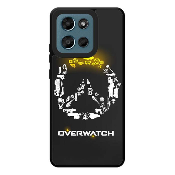 Overwatch's Logo Weapons Pattern Motorola Moto G Play 2026 Case