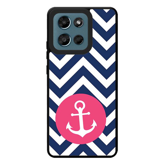 Pink Blue Victoria Motorola Moto G Play 2026 Case