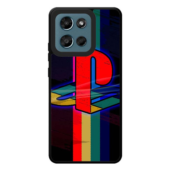 Psychedelic Alien Emoji Pattern Motorola Moto G Play 2026 Case