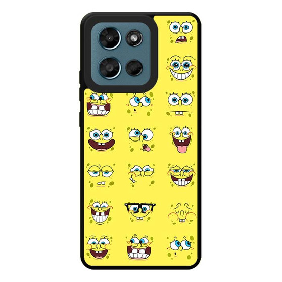 Spongebob Square Pants All Expression Motorola Moto G Play 2026 Case