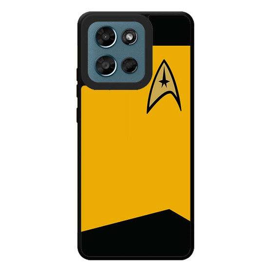 Star Trek Logo Light Yellow Motorola Moto G Play 2026 Case
