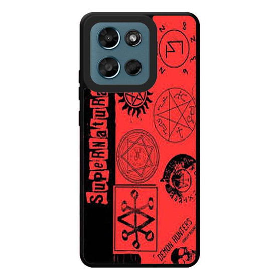 supernatural logo art Motorola Moto G Play 2026 Case