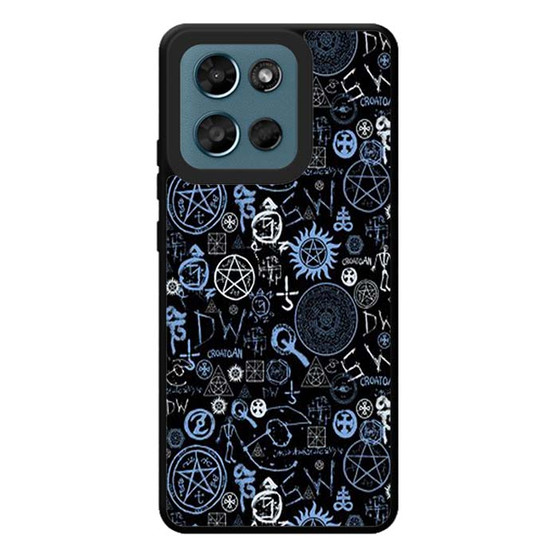 supernatural logo collage Motorola Moto G Play 2026 Case