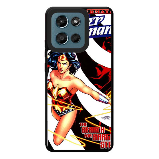 Wonder Woman DC Comic Cover Motorola Moto G Play 2026 Case