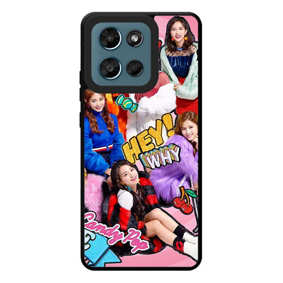 Twice Collage Quotes Motorola Moto G Play 2026 Case