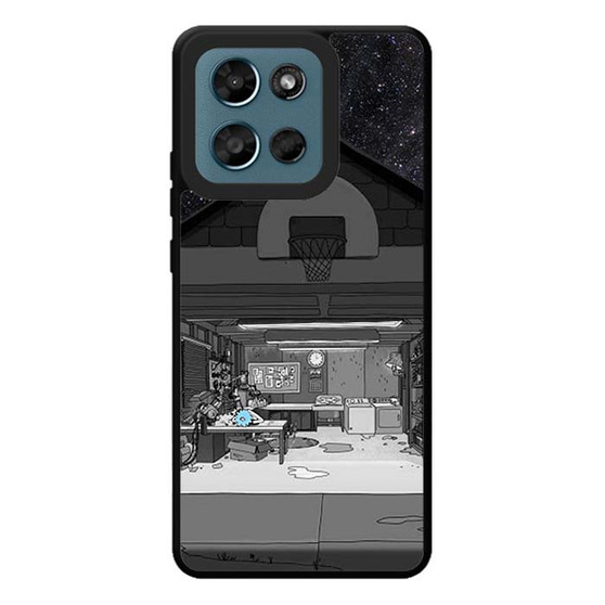 Rick and Morty in Garage Motorola Moto G Play 2026 Case