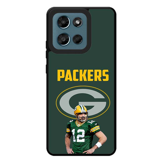 Aaron Rodgers Green Bay Packers 1 Motorola Moto G Play 2026 Case