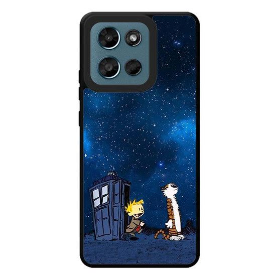 Calvin and Hobbes Doctore Who Motorola Moto G Play 2026 Case