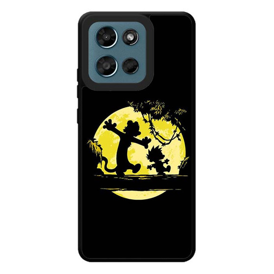 Calvin and Hobbes Night Adventure Motorola Moto G Play 2026 Case