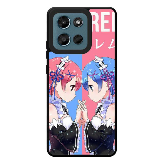 Re Zero Ram and Rem Motorola Moto G Play 2026 Case