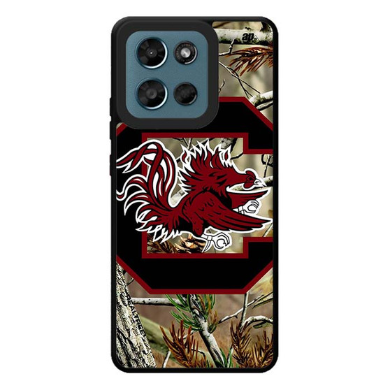SC Gamecocks Camo Motorola Moto G Play 2026 Case