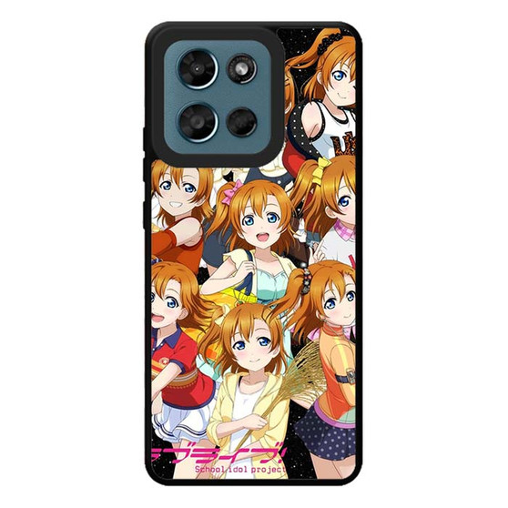 School Idol Project Honoka Kosaka Collage Motorola Moto G Play 2026 Case