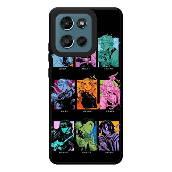 Demon Slayer Hashira Colorful Art Motorola Moto G Play 2026 Case
