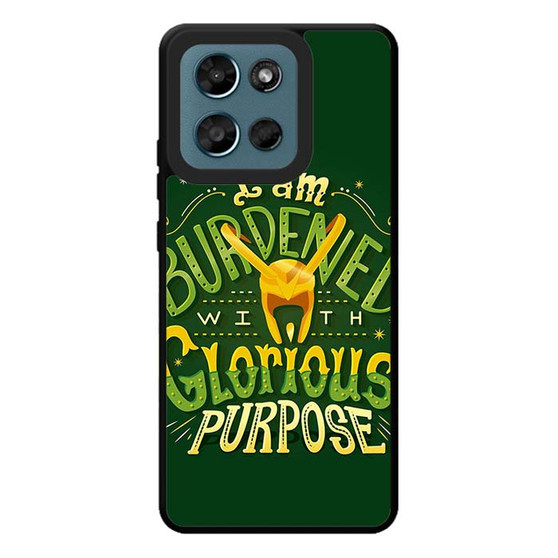 Loki Quotes Glorious Purpose Motorola Moto G Play 2026 Case
