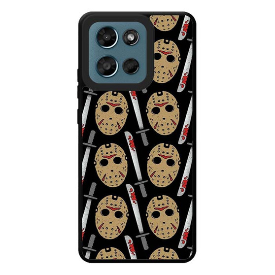 Jason Voorhees Pattern Motorola Moto G Play 2026 Case