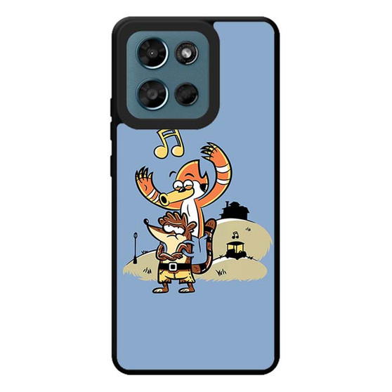 Rigby And Mordecai As Banjo And Kazooie Motorola Moto G Play 2026 Case