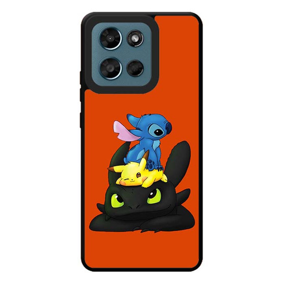 Stitch Pikachu Toothless Cute Motorola Moto G Play 2026 Case