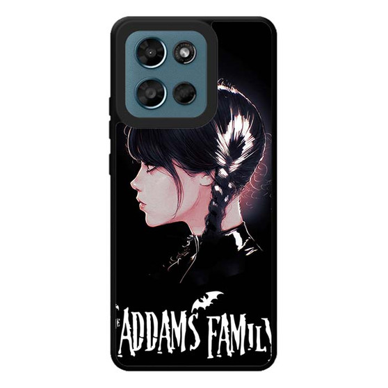 Wednesday The Addams Familly Cat Costume Motorola Moto G Play 2026 Case