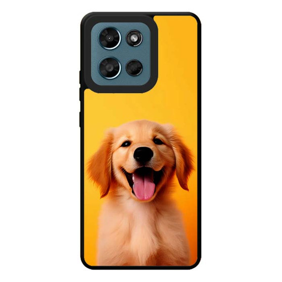 Cute puppy laughing Motorola Moto G Play 2026 Case