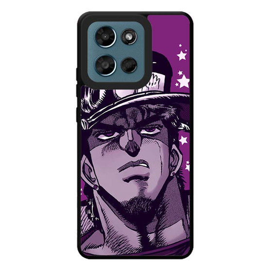 Jojo's Bizarre Adventure Jotaro in Purple Motorola Moto G Play 2026 Case