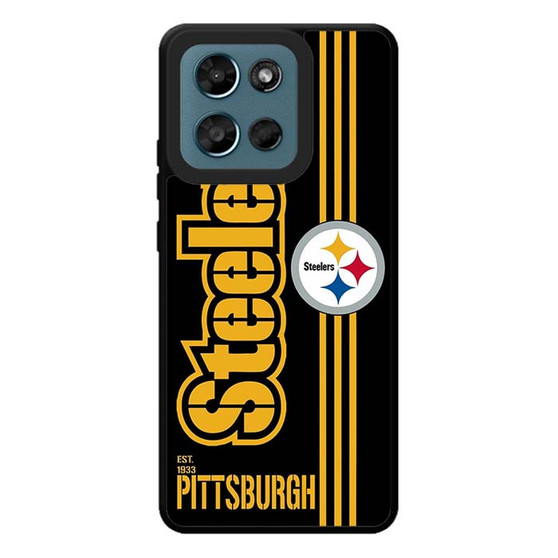 Pittsburgh Steelers Stripe Motorola Moto G Play 2026 Case
